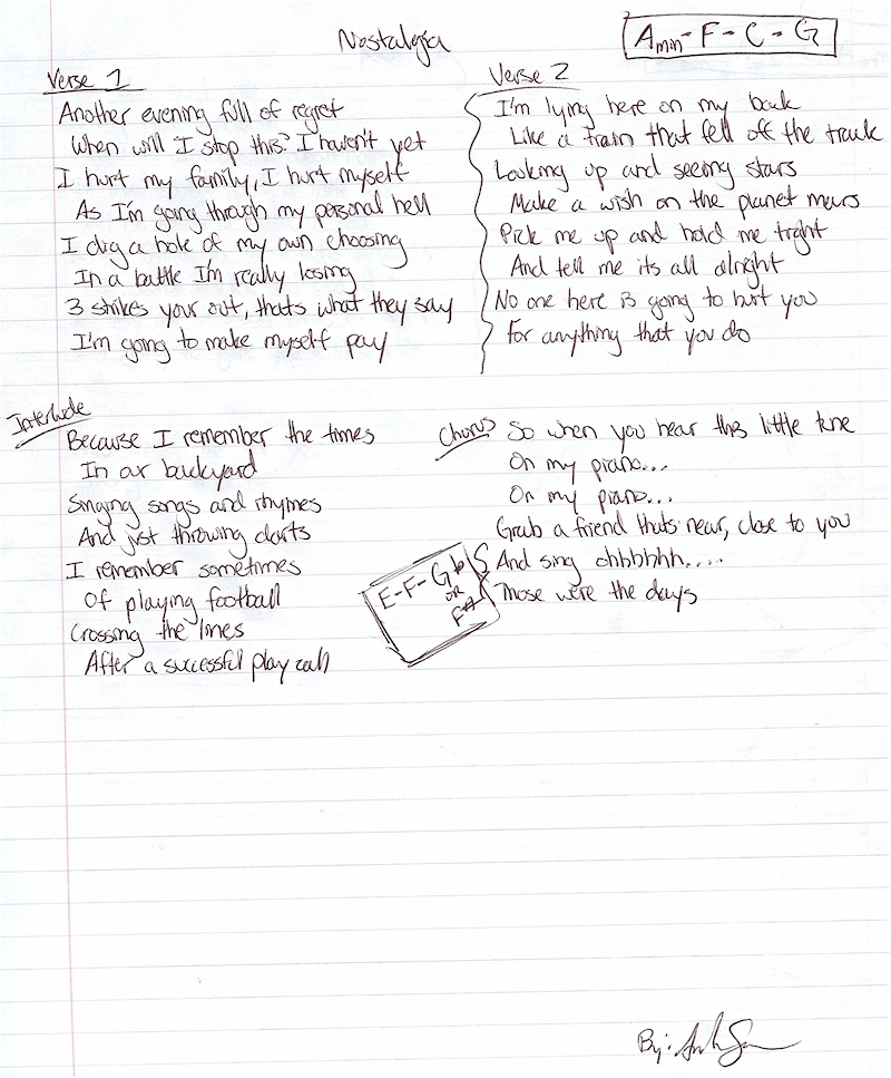 new classic lyrics drew